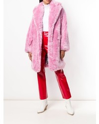 Розовая шуба от MSGM