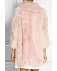 Розовая шуба от Miu Miu