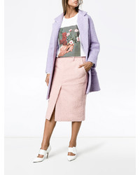 Розовая юбка-карандаш от Marni