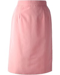Розовая юбка-карандаш от Lanvin