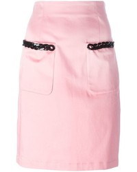 Розовая юбка-карандаш от Love Moschino