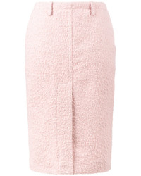 Розовая юбка-карандаш от Marni