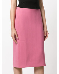 Розовая юбка-карандаш от Marni