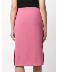 Розовая юбка-карандаш от Marni