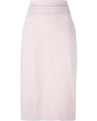 Розовая юбка-миди от MSGM