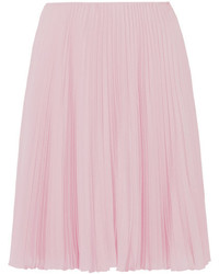Розовая юбка со складками от Prada
