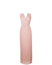 Розовое вечернее платье со складками от P.A.R.O.S.H.