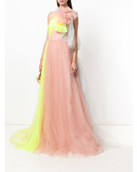 Розовое вечернее платье от DELPOZO