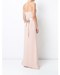 Розовое вечернее платье от Patbo