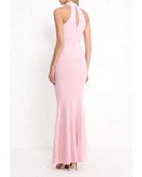 Розовое вечернее платье от Goddiva