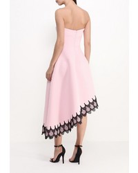 Розовое вечернее платье от Goddiva