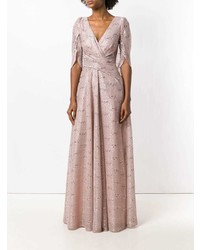 Розовое вечернее платье от Talbot Runhof