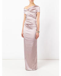 Розовое вечернее платье от Talbot Runhof
