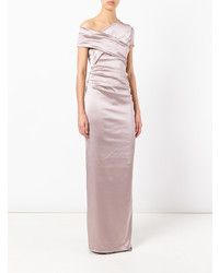 Розовое вечернее платье от Talbot Runhof