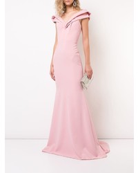 Розовое вечернее платье от Christian Siriano