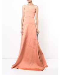 Розовое вечернее платье от Rochas