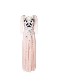 Розовое вечернее платье от Temperley London