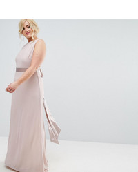 Розовое вечернее платье от TFNC Plus