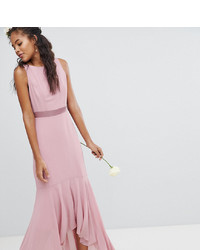 Розовое вечернее платье от TFNC Tall