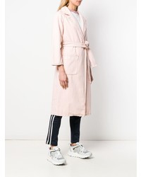 Женское розовое джинсовое пальто от Ganni