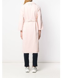 Женское розовое джинсовое пальто от Ganni