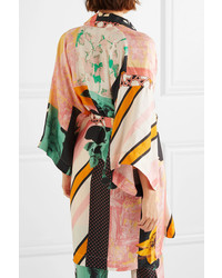 Розовое кимоно с принтом от Stine Goya