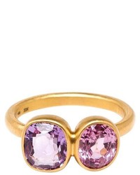 Розовое кольцо от Marie Helene De Taillac