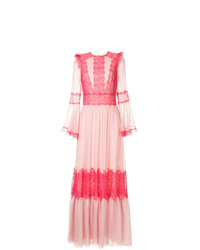 Розовое кружевное вечернее платье от Tadashi Shoji