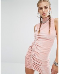 Розовое облегающее платье от Jaded London