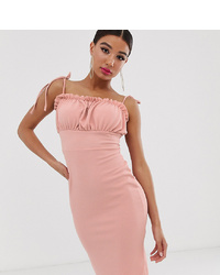 Розовое облегающее платье от Missguided