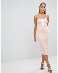 Розовое облегающее платье от PrettyLittleThing