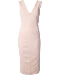 Розовое облегающее платье от Sportmax