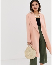 Женское розовое пальто дастер от Miss Selfridge