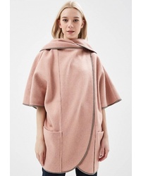 Розовое пальто-накидка от Alix Story