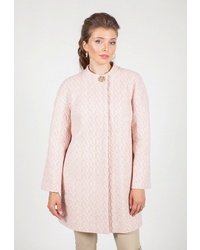Женское розовое пальто с принтом от Shartrez