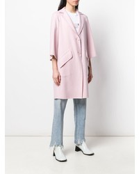Женское розовое пальто от Manzoni 24