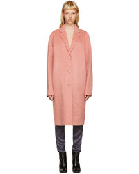 Женское розовое пальто от Acne Studios