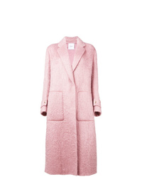 Женское розовое пальто от Agnona