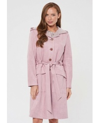 Женское розовое пальто от Akimbo