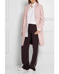 Женское розовое пальто от Burberry