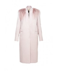 Женское розовое пальто от Anastasya Barsukova
