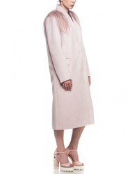 Женское розовое пальто от Anastasya Barsukova