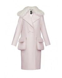 Женское розовое пальто от Anastasya Barsukova