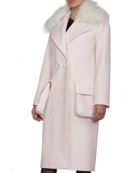 Женское розовое пальто от Anastasya Barsukova