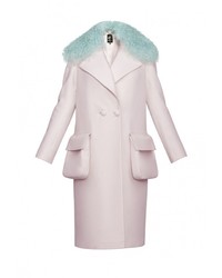 Женское розовое пальто от Anastasya Barsukova