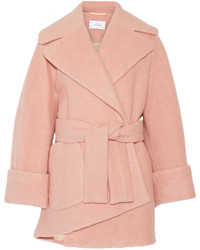 Женское розовое пальто от Carven