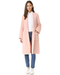 Женское розовое пальто от Club Monaco