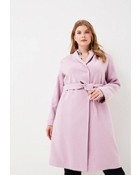 Женское розовое пальто от Doroteya