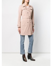 Женское розовое пальто от Herno