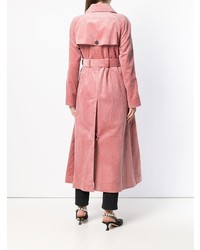 Женское розовое пальто от Alexa Chung